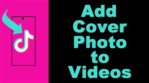 tiktok cover ändern|How to use a custom cover photo on TikTok